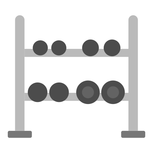 Dumbbell Generic color fill icon