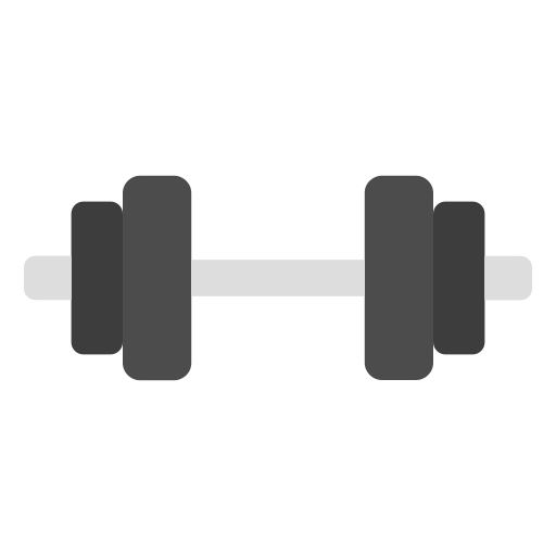 Bar bell Generic color fill icon