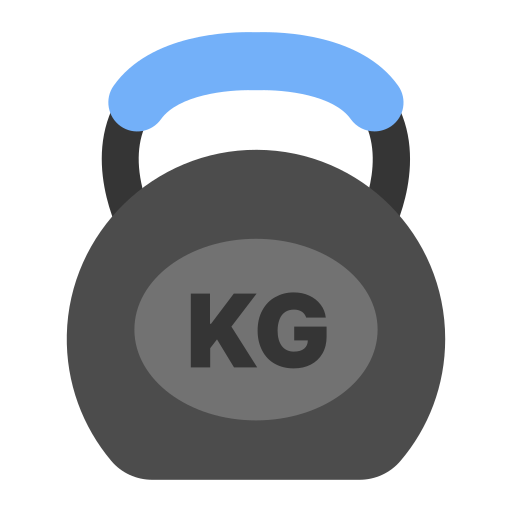 kettlebell Generic color fill ikona