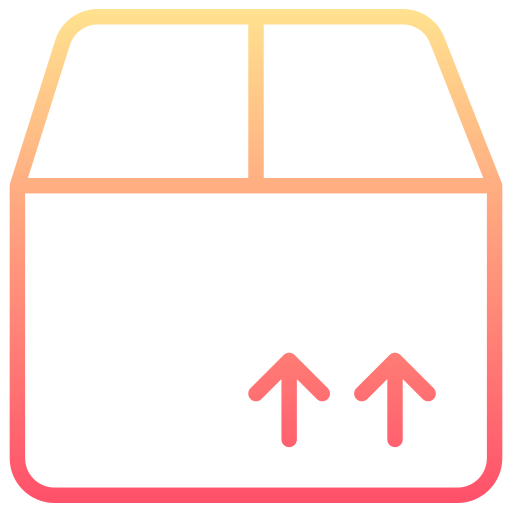 Коробка доставки Generic gradient outline иконка