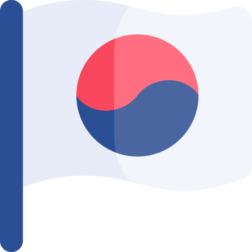 flaga Kawaii Flat ikona