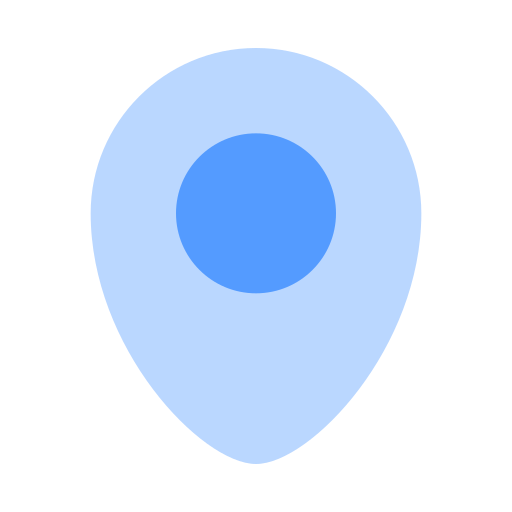 posizione Generic color fill icona