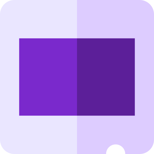schuif Basic Straight Flat icoon