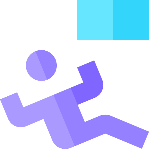 vr fitness Basic Straight Flat ikona