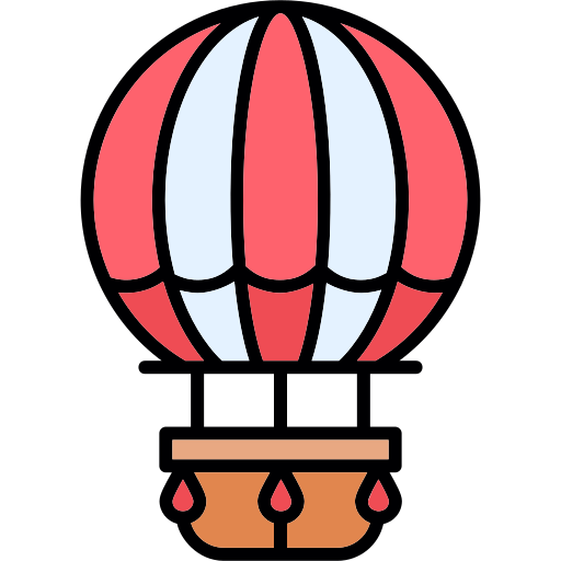 heißluftballon Generic color lineal-color icon