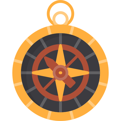 Compass Generic color fill icon