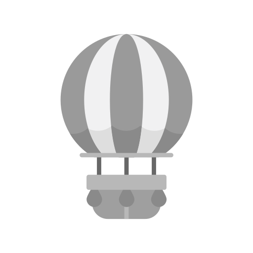 heteluchtballon Generic color fill icoon
