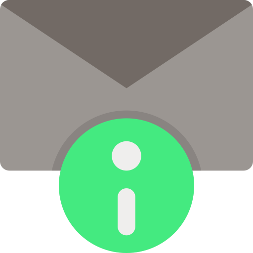 eメール Generic color fill icon