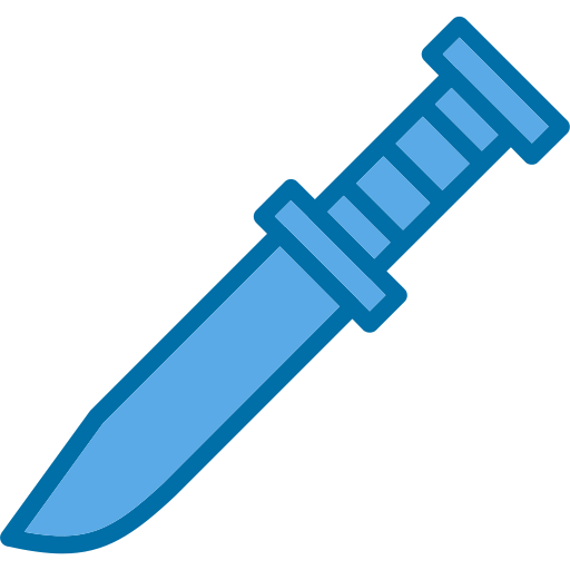 coltello a serramanico Generic color lineal-color icona