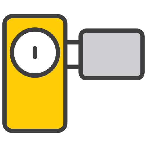 Handycam Generic color lineal-color icon