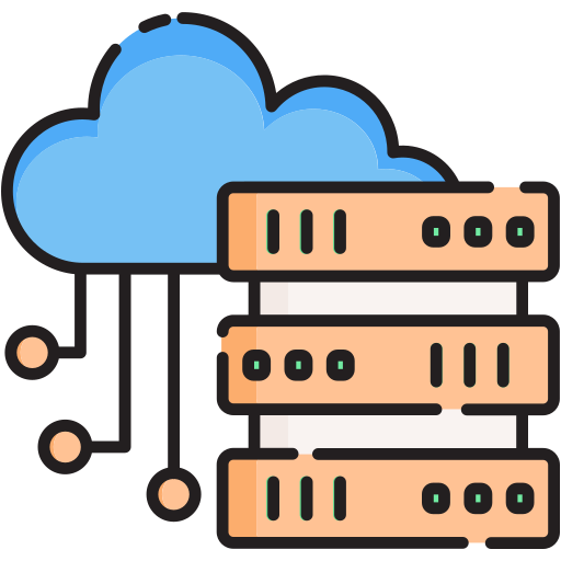 Database Generic color lineal-color icon