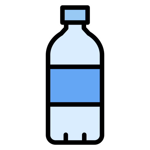 bottiglia di plastica Generic color lineal-color icona