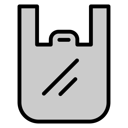 bolsa de plastico Generic color lineal-color icono