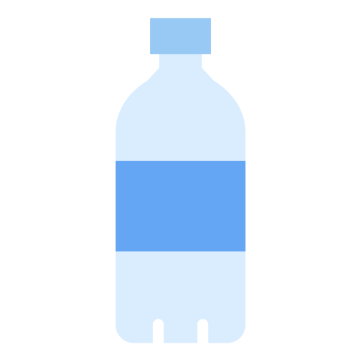botella de plástico Generic color fill icono
