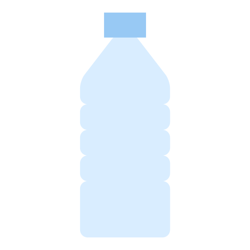 bouteille en plastique Generic color fill Icône