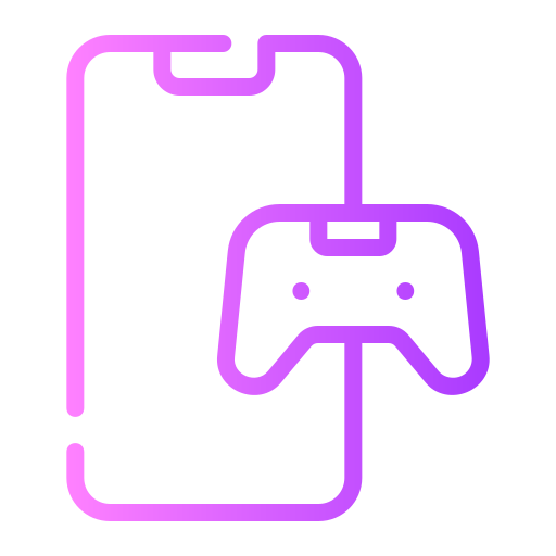 Game Generic gradient outline icon