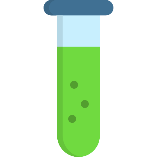 Test tubes Generic color fill icon