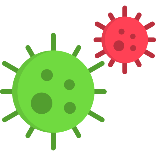 coronavirus Generic color fill icoon