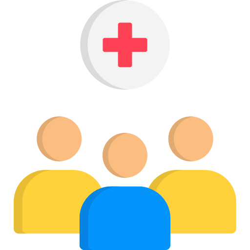 Medical team Generic color fill icon