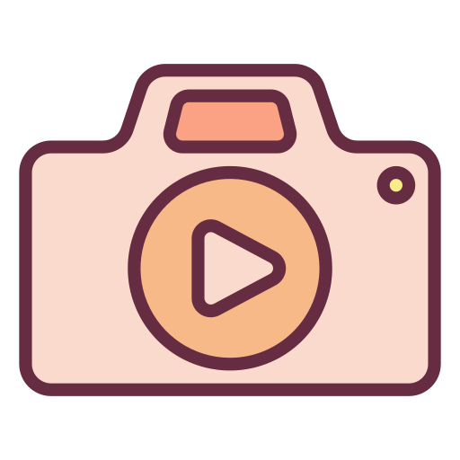 video Generic color lineal-color icono