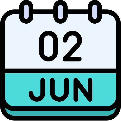 maandelijkse kalender Generic color lineal-color icoon