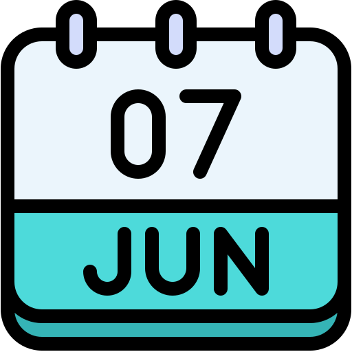 maandelijkse kalender Generic color lineal-color icoon