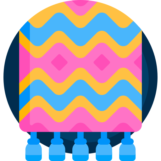 Textile Detailed Flat Circular Flat icon