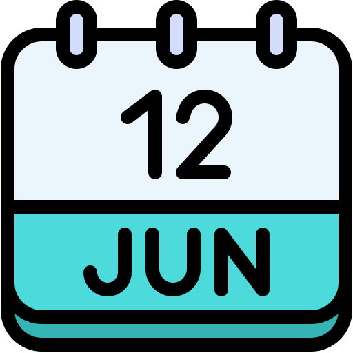 Ежемесячный календарь Generic color lineal-color иконка