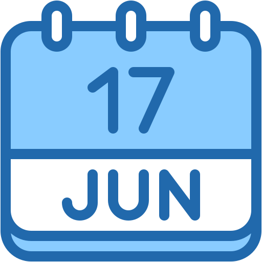 Monthly calendar Generic color lineal-color icon