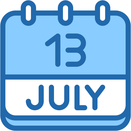 calendario mensual Generic color lineal-color icono