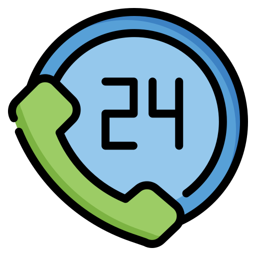 24 hours Generic color lineal-color icon