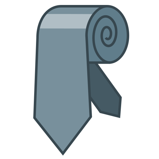 Tie Generic color lineal-color icon