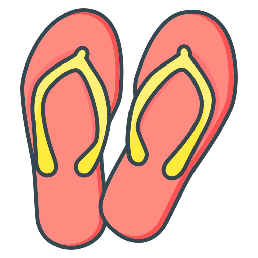 flip-flop Generic color lineal-color icon