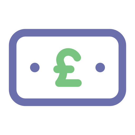 Poundsterling Generic color outline icon
