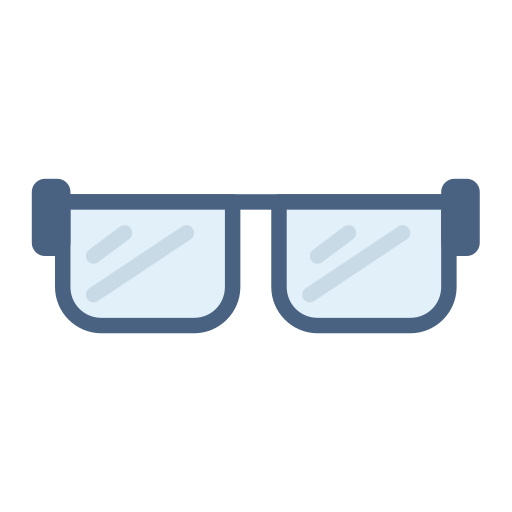 Glasses Generic color fill icon