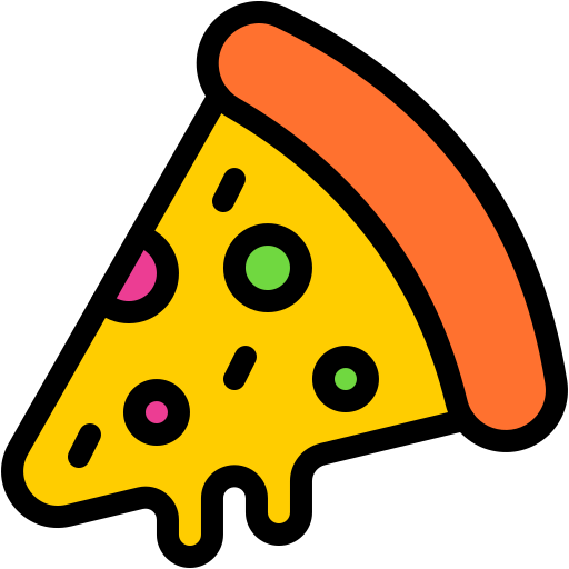 kawałek pizzy Generic color lineal-color ikona
