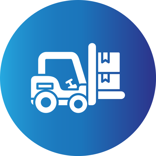 Forklift Generic gradient fill icon