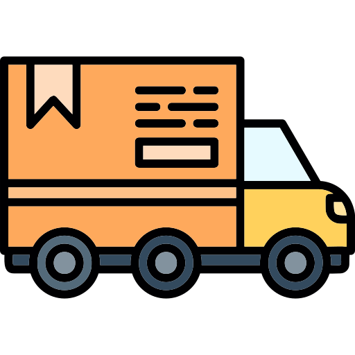 Delivery truck Generic color lineal-color icon