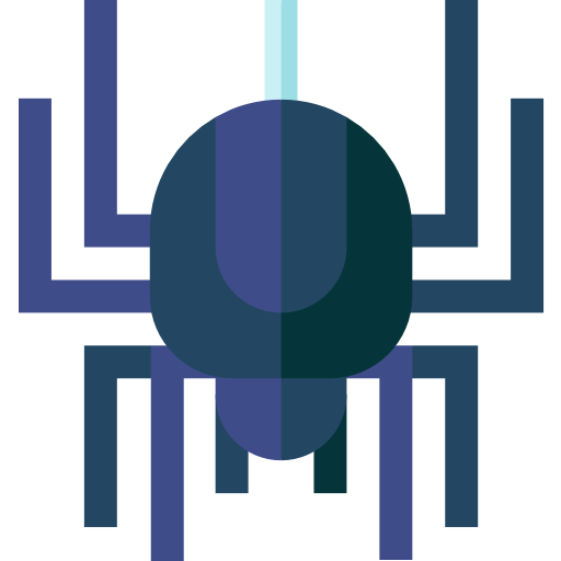 spinne Basic Straight Flat icon