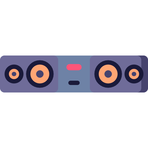 Sound bar Special Flat icon