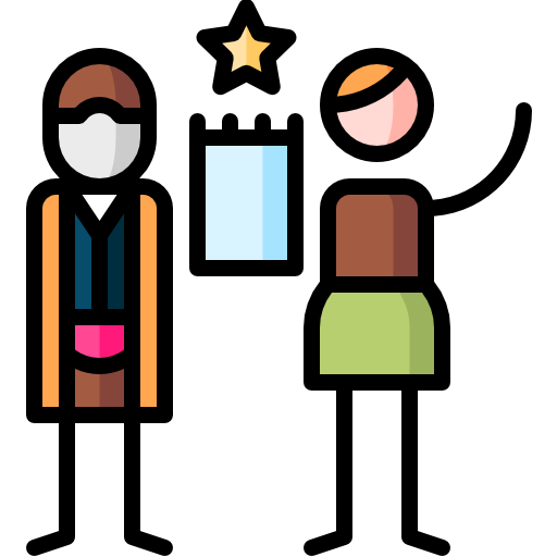 Graphic designer Puppet Characters Lineal Color icon