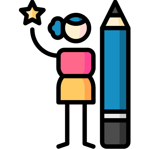 グラフィックデザイナー Puppet Characters Lineal Color icon