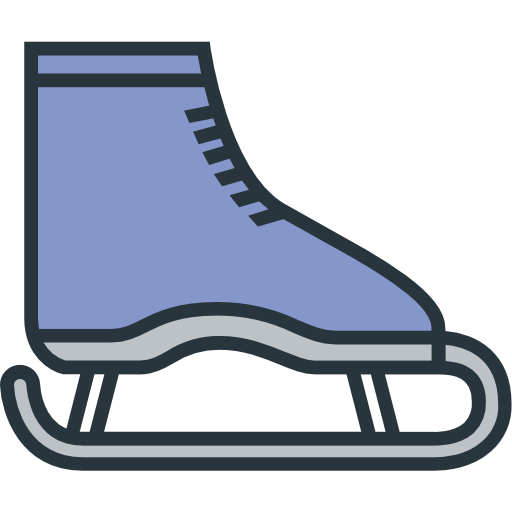 pattinaggio sul ghiaccio Good Ware Lineal Color icona