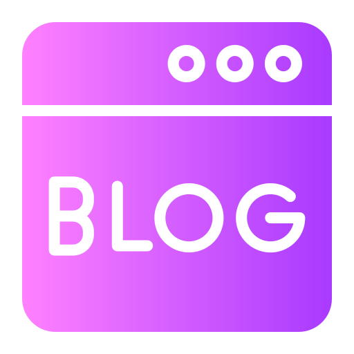 ブログ Generic gradient fill icon
