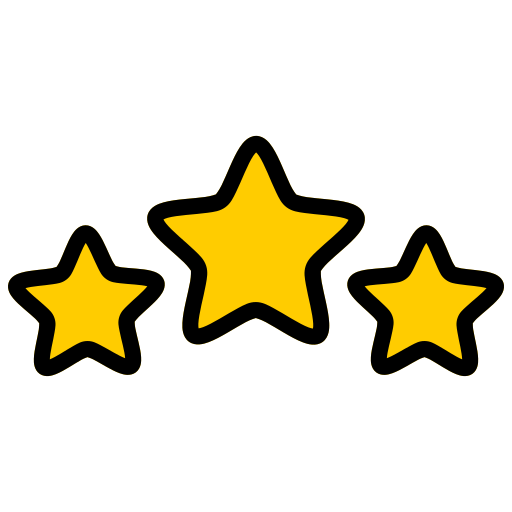 Звездный рейтинг Generic color lineal-color иконка