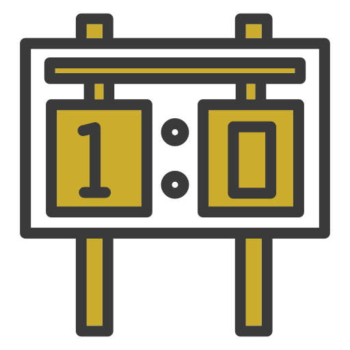 Scoreboard Generic color lineal-color icon