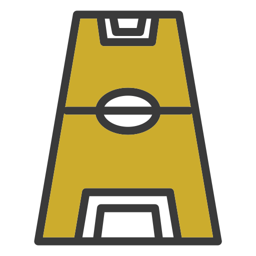 fussballplatz Generic color lineal-color icon