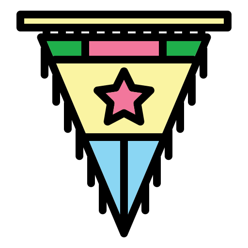 ペナント Generic color lineal-color icon