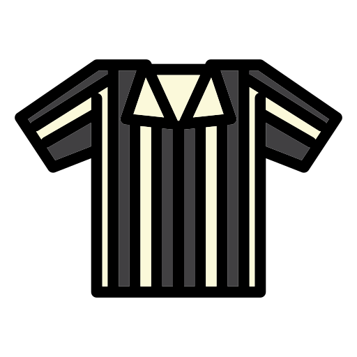 camisa de árbitro Generic color lineal-color Ícone
