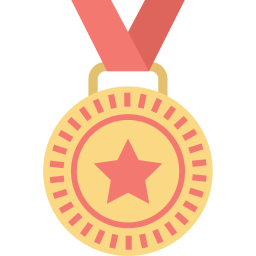 Award Generic color fill icon